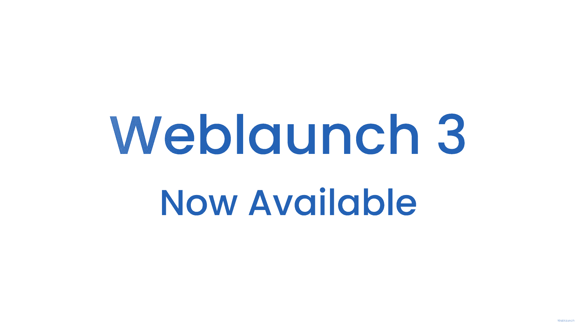 Weblaunch 3 Released!